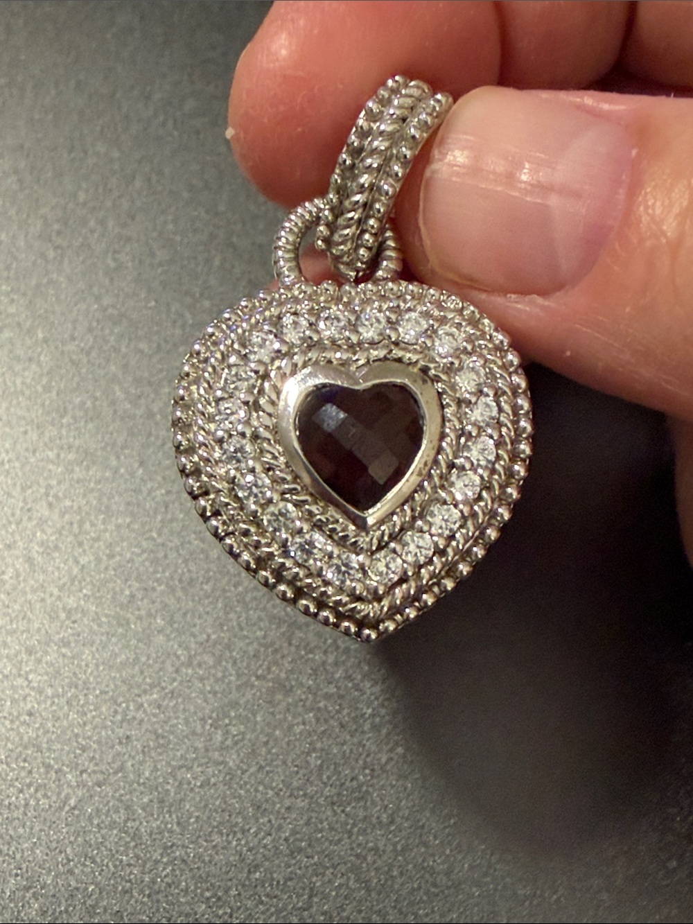 Sterling Silver Heart Pendant